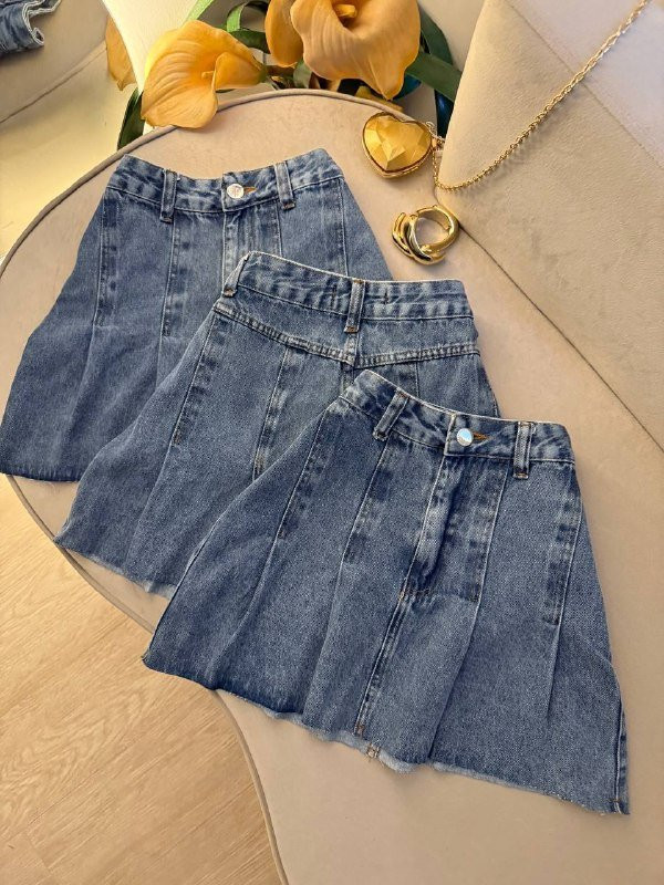 Saia Jeans Bruna 