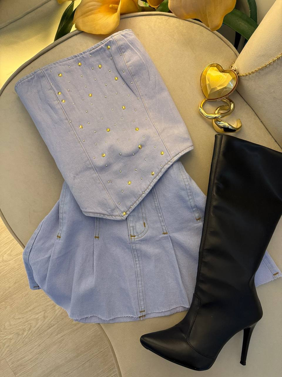 Conjunto Jeans Bia
