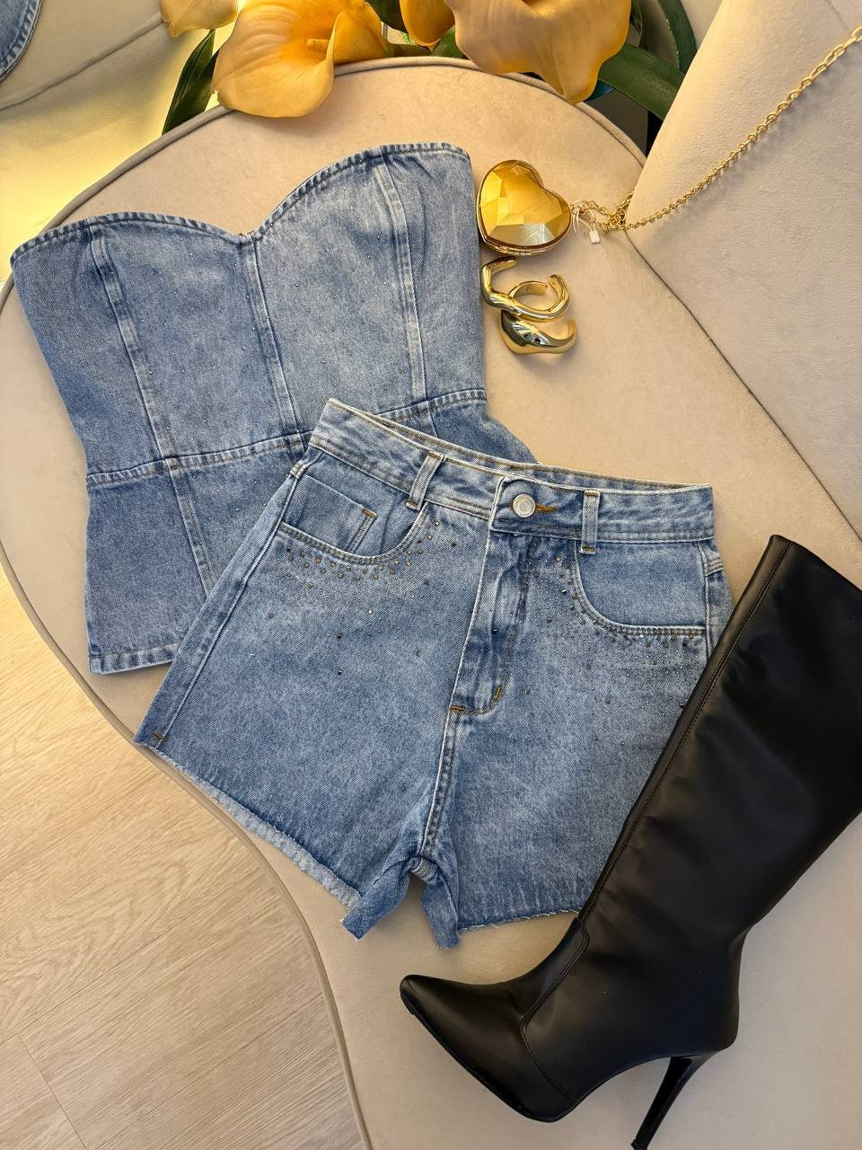 Conjunto  Jeans Tifany