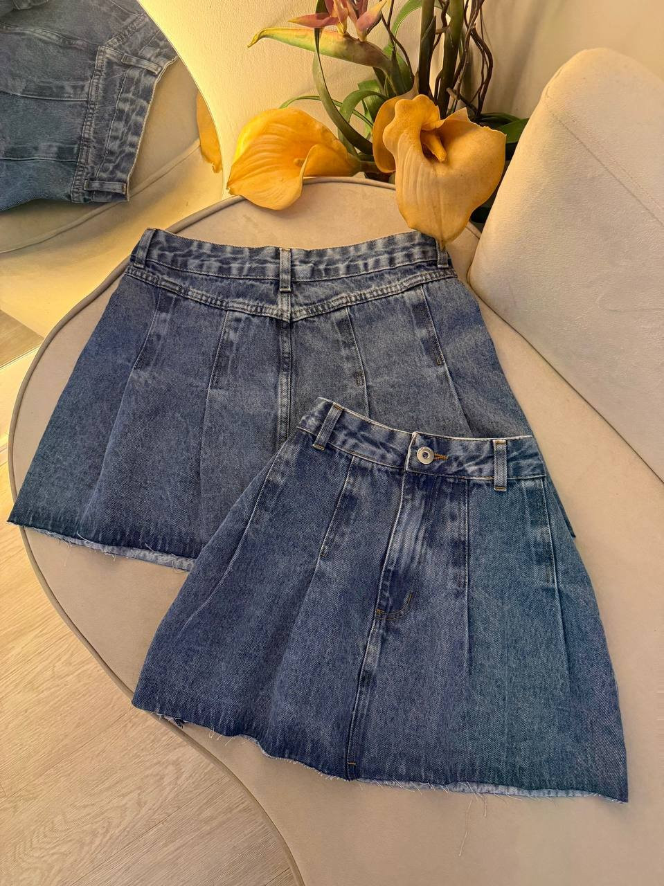 Saia Jeans Bruna