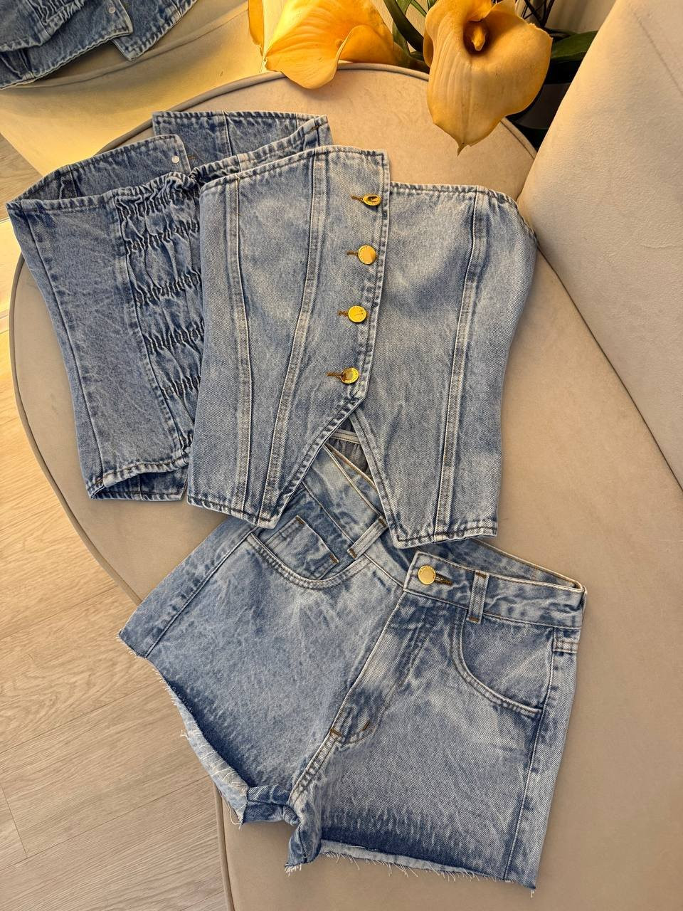 Conjunto Jeans Bia