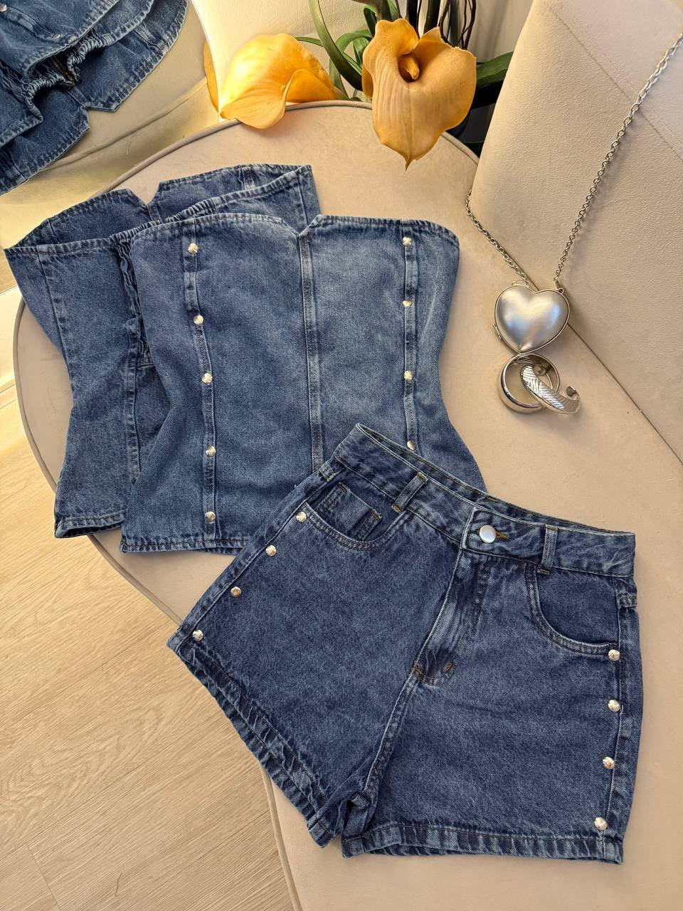 Conjunto  Jeans Bel