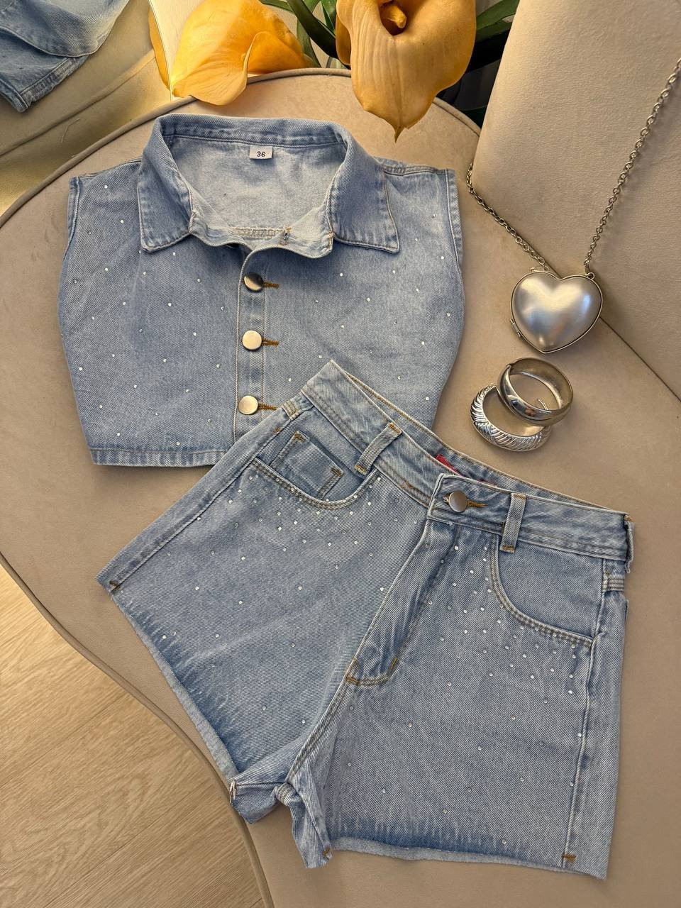 Conjunto Jeans Mica