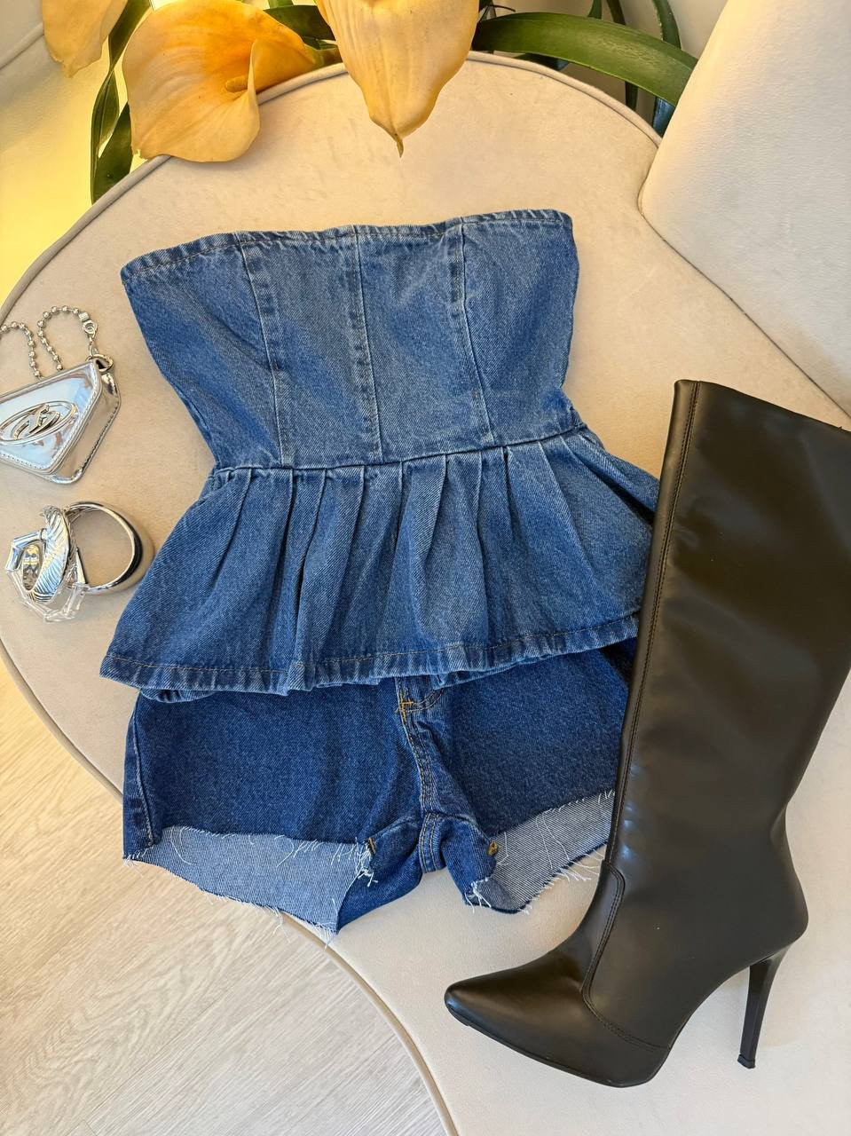 Conjunto Jeans Valéria 