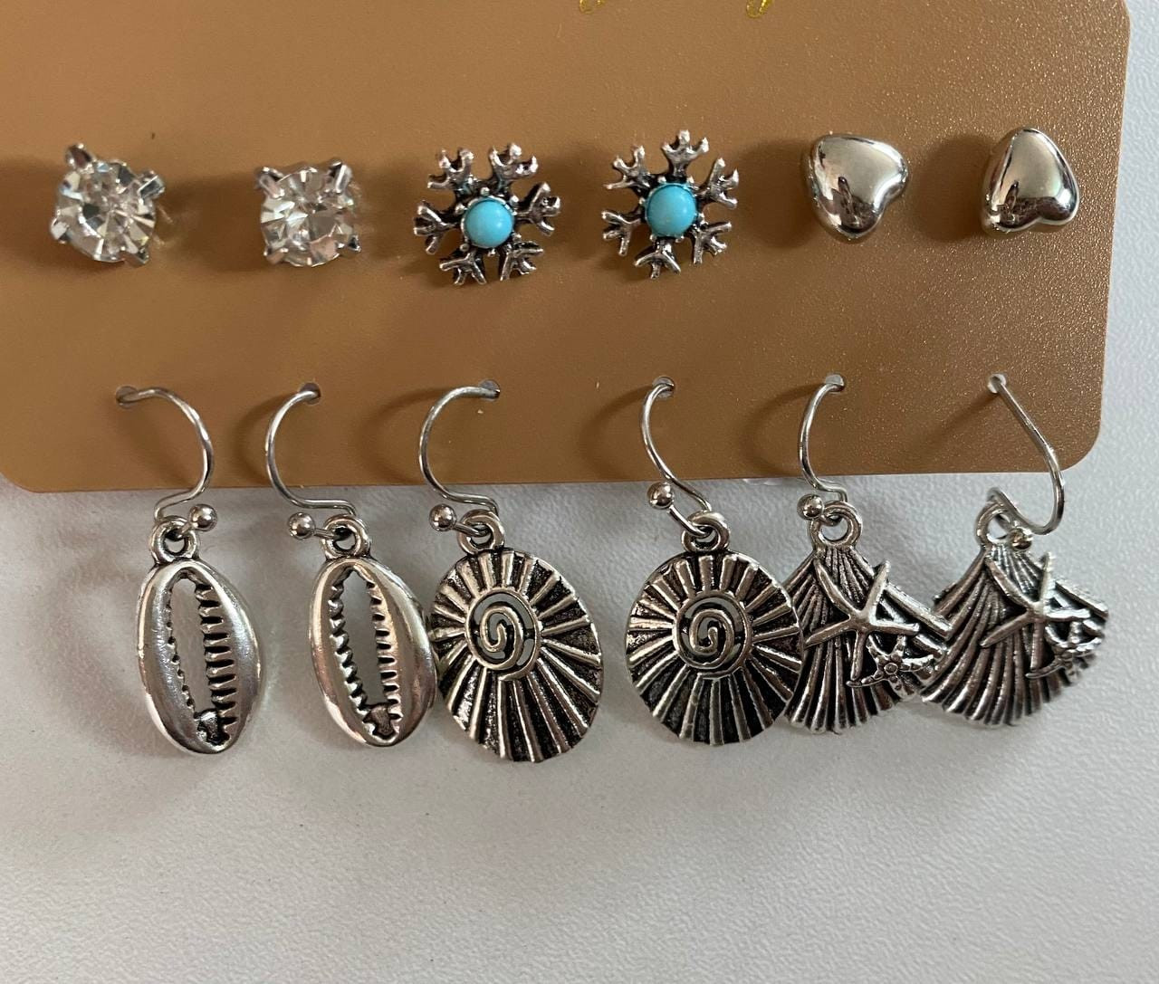 Combo brincos oriental