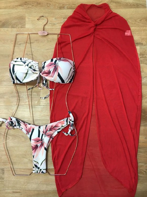 Conjunto Biquini + saida