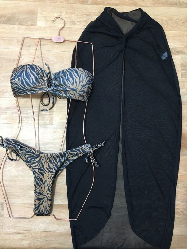 Conjunto Biquini + saida