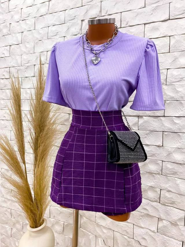 Conjunto cores pelo cropped 