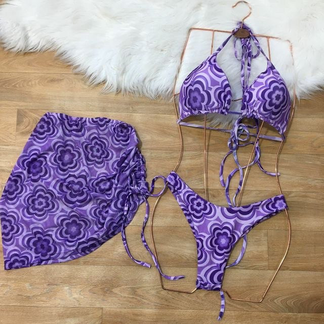 Conjunto Biquini + saida