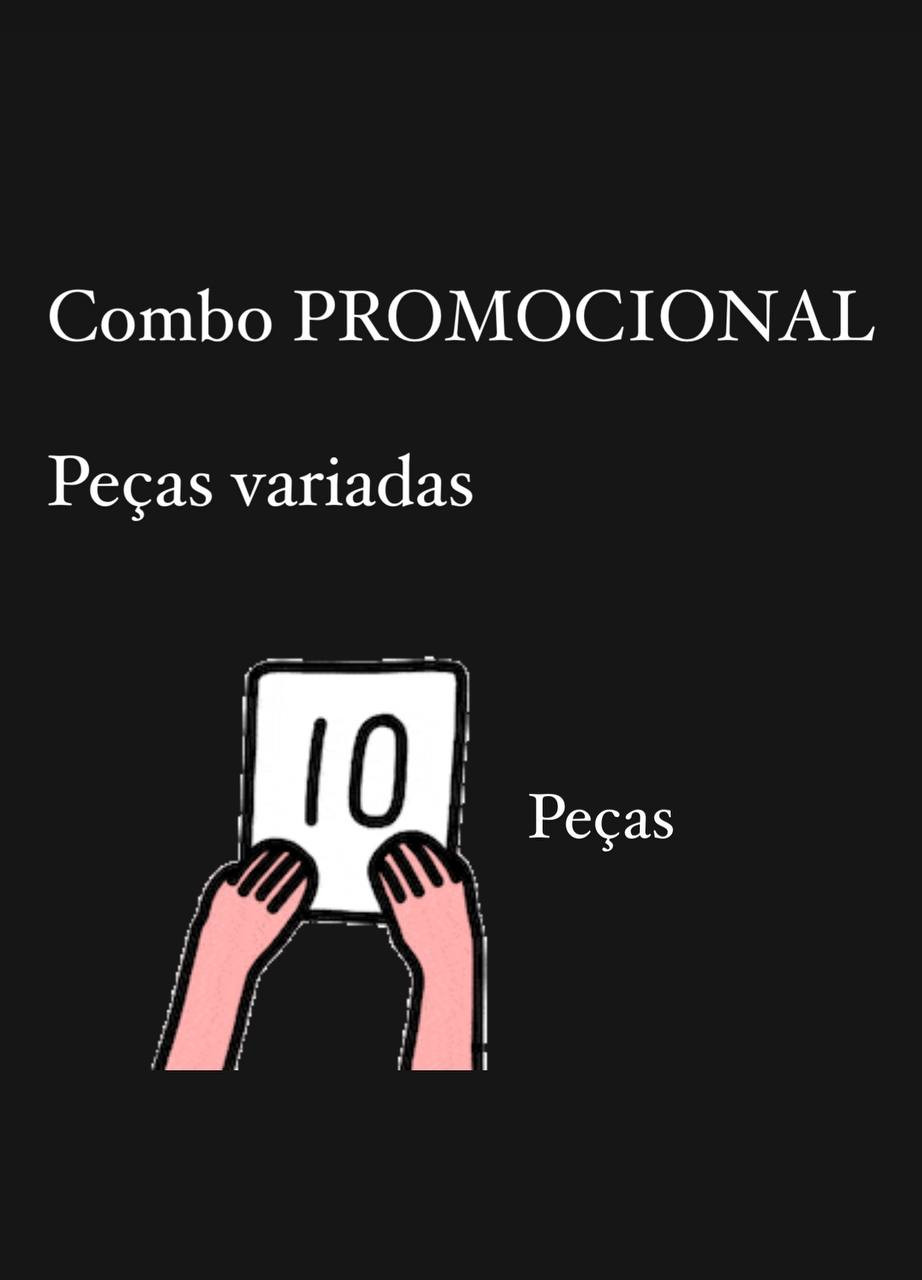 COMBO PROMOCIONAL 10pçs