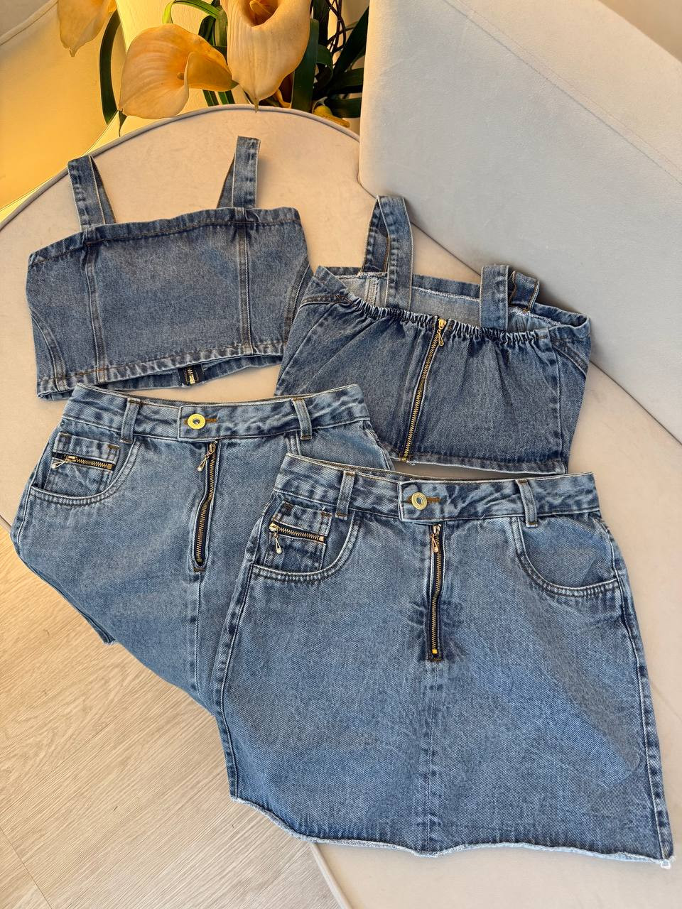 Conjunto Jeans Melissa 