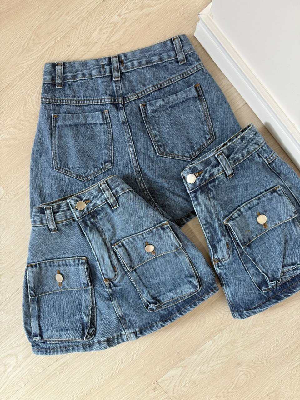 Short Saia Jeans Lucia