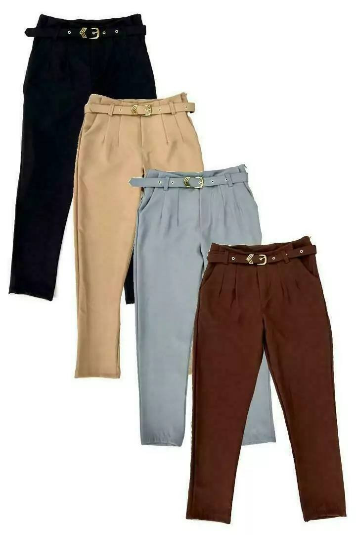 Calça Alfaiataria com cinto
