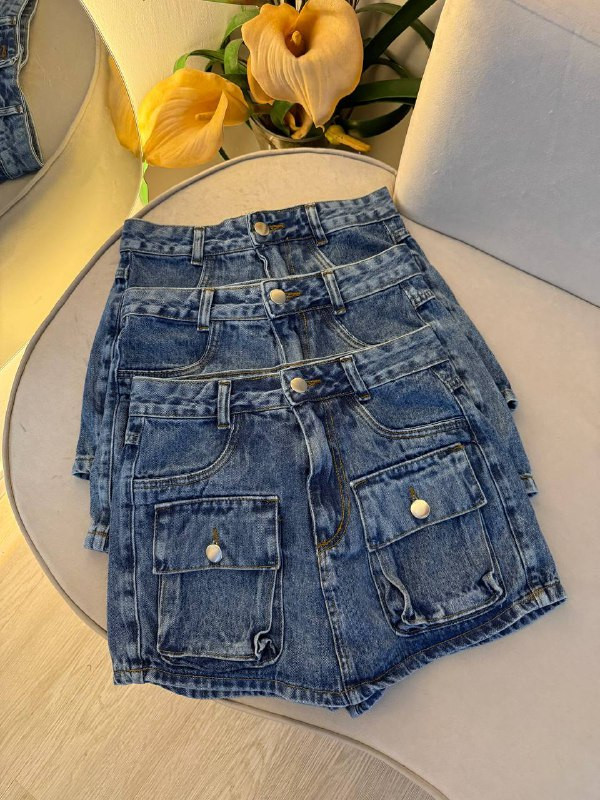 Short Saia Jeans Sara