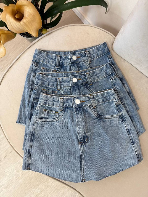 short Saia Jeans Mica