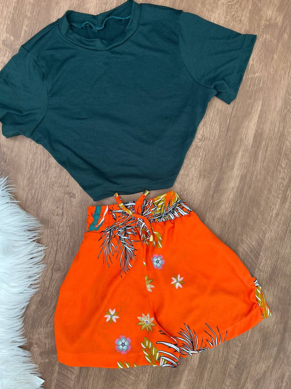 Conjunto (Cores pelo Cropped)
