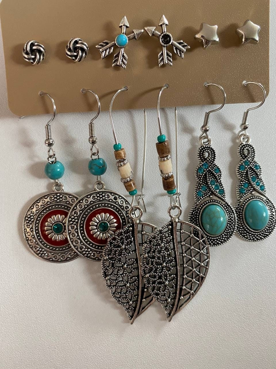 Combo brincos oriental