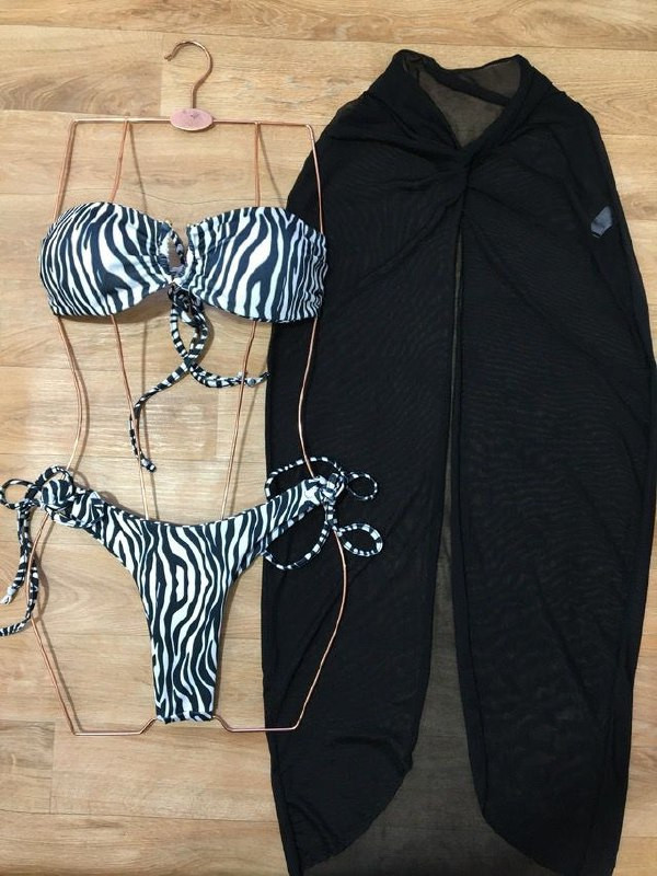 Conjunto Biquini + saida