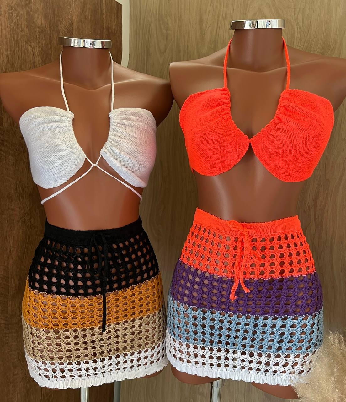 Conjunto Tricô ( cores pelo cropped )