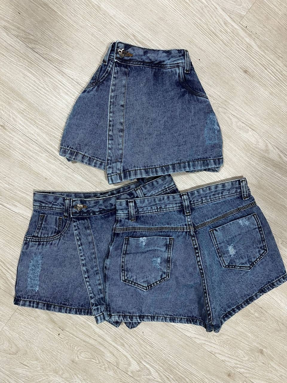 Short saia Jeans Julia