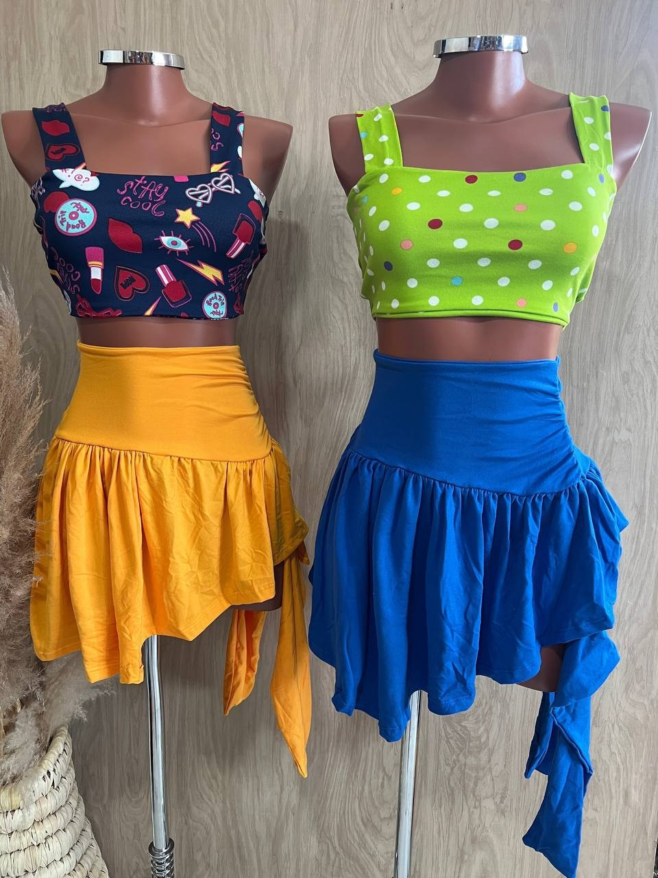 Conjunto ( cores pela saia)