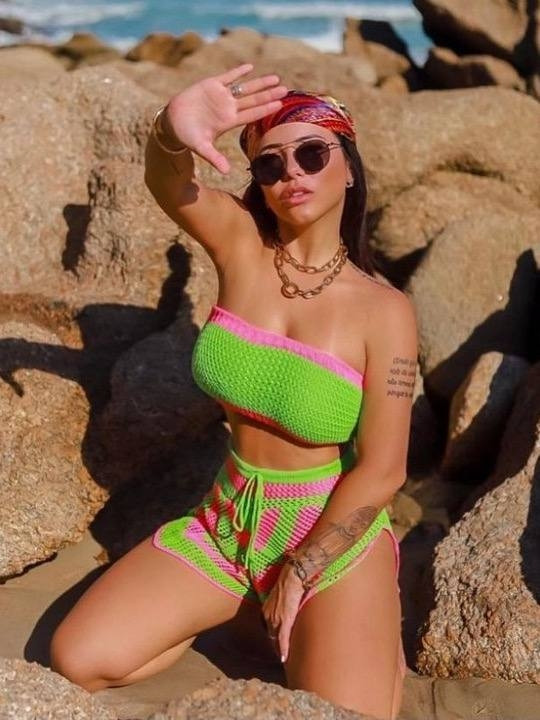 Conjunto tricô
