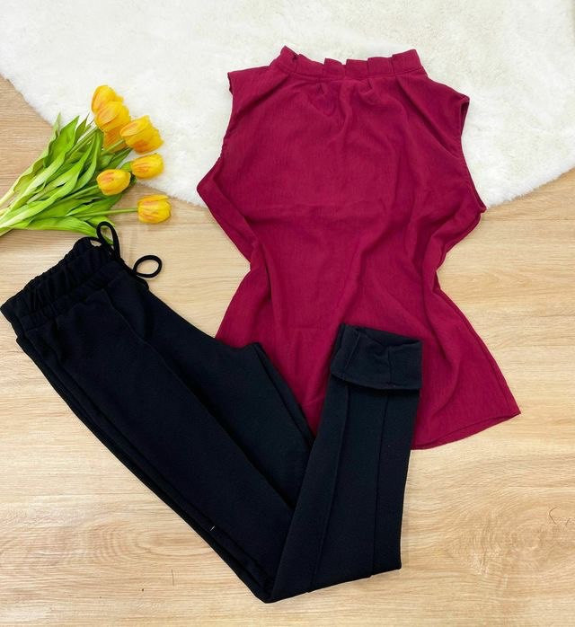 Conjunto (Cores pelo Cropped)