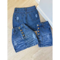 Saia Jeans Paloma