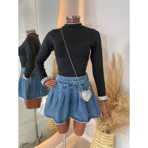 Saia Jeans 