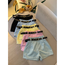 Short Alfaiataria com cinto