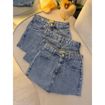 Short Saia Jeans Mel