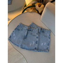 Short Saia  Jeans Babi