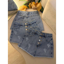 Short  Saia Jeans Mirela