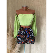 Conjunto ( cores pelo cropped) 