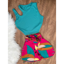 Conjunto ( cores pelo short )