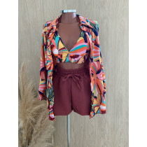 Conjunto kimono  3 peças