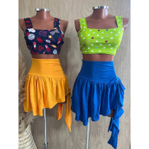 Conjunto ( cores pela saia)