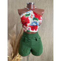 Conjunto ( cores pelo cropped) 