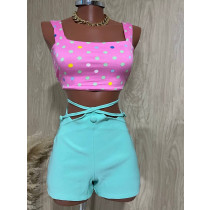 Conjunto ( cores pelo short )