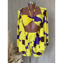Conjunto kimono 3 peças