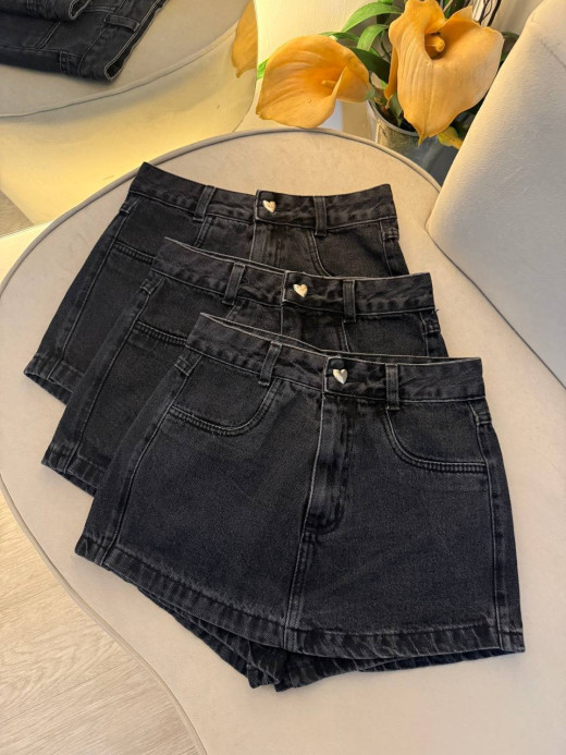 Short Saia Jeans Isis