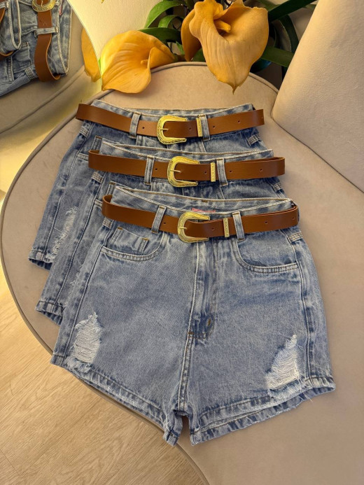 Short Jeans Bia