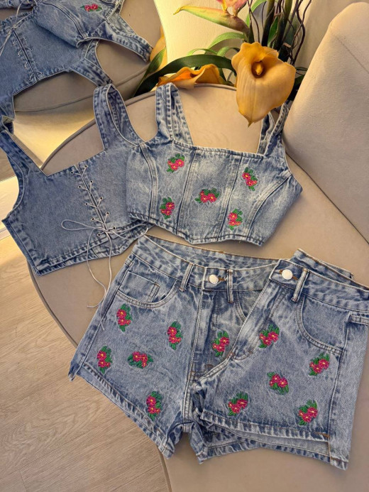 Conjunto Jeans Monalisa